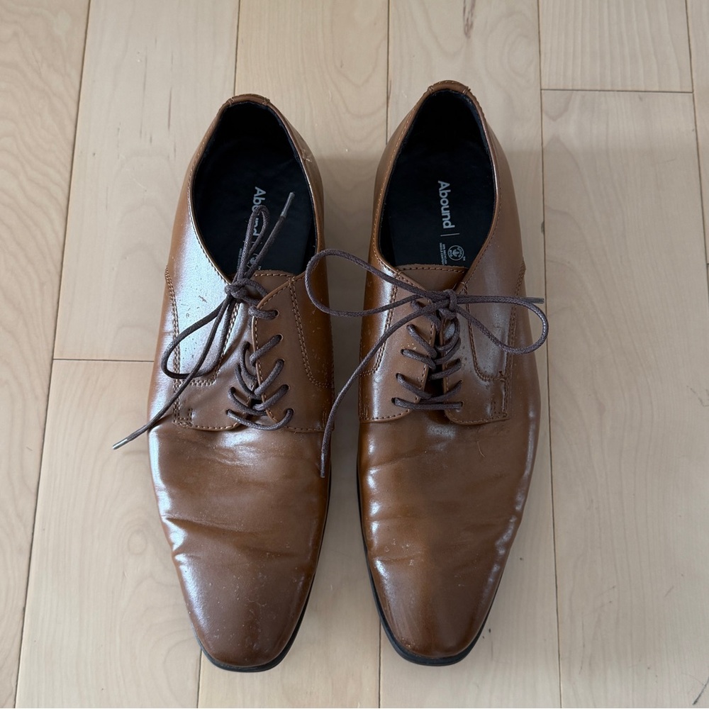 Abound Men’s Camel Brown Dress Shoes